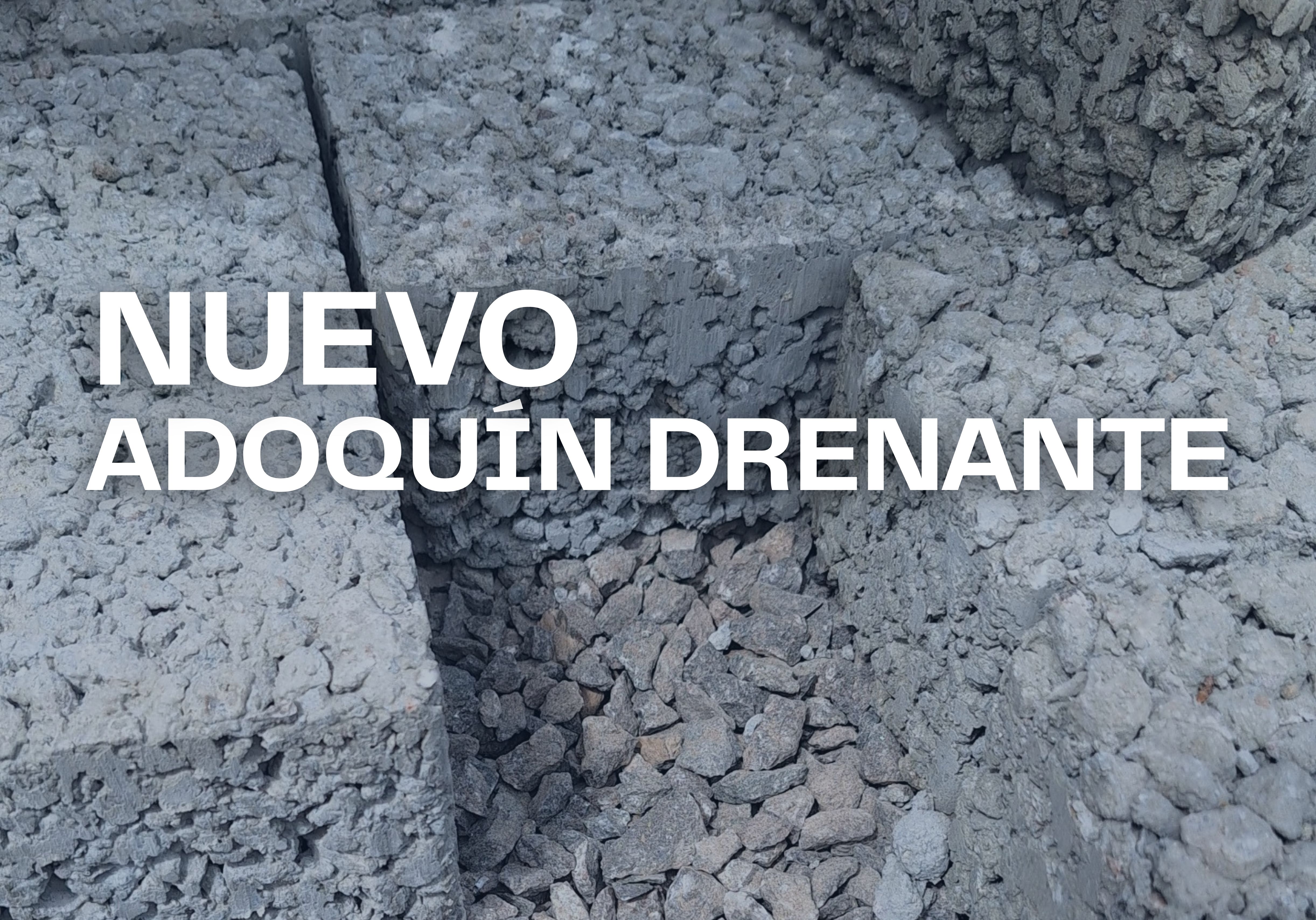 Nueva línea DRENEX: adoquín drenante que combina eficiencia y gestión del agua 